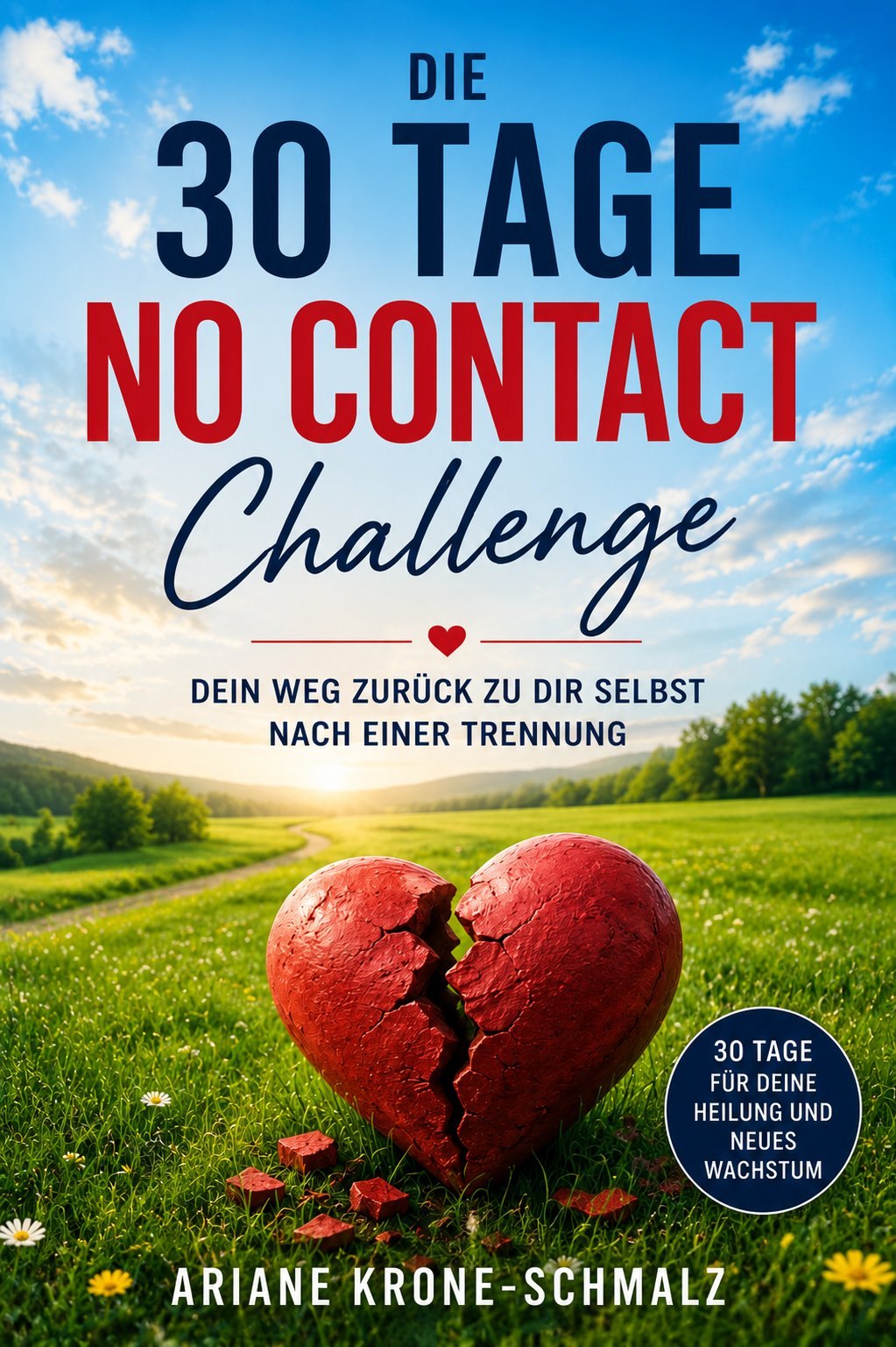 Buchcover: Die 30 Tage No Contact Challenge von Ariane Krone-Schmalz